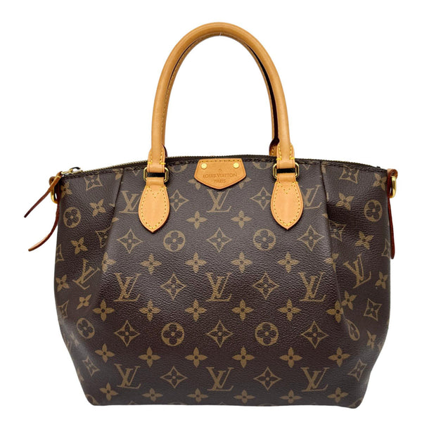 LOUIS VUITTON Turenne PM Monogram Canvas Shoulder Bag Brown