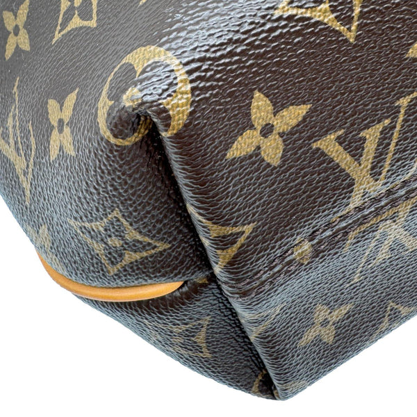 LOUIS VUITTON Turenne PM Monogram Canvas Shoulder Bag Brown