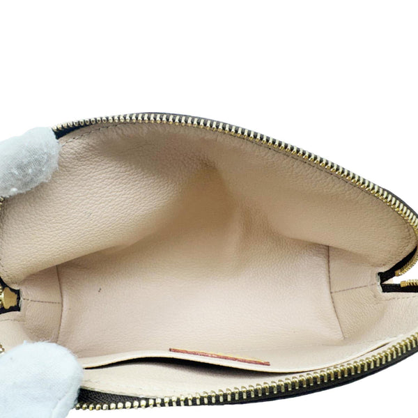 LOUIS VUITTON Monogram Canvas Cosmetic Pouch Brown