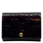 LOUIS VUITTON Monogram Vernis Business Card Holder Amarante
