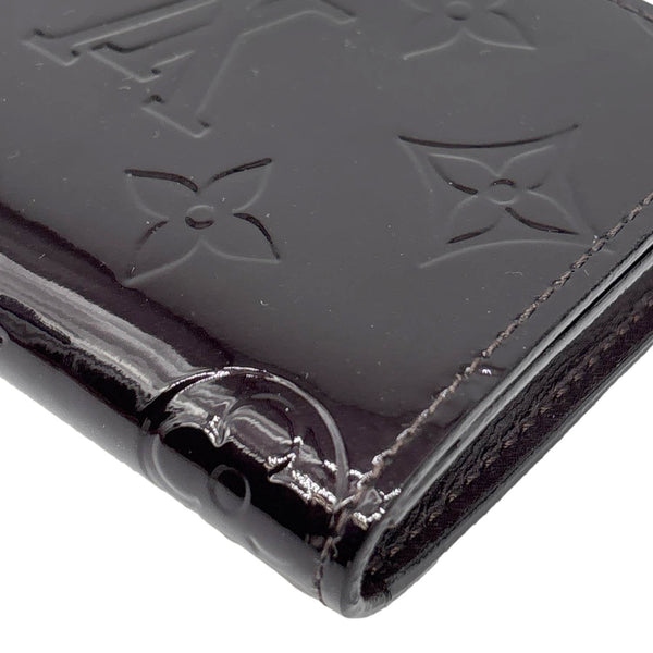 LOUIS VUITTON Monogram Vernis Business Card Holder Amarante