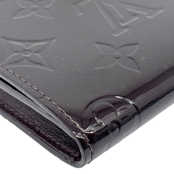 LOUIS VUITTON Monogram Vernis Business Card Holder Amarante