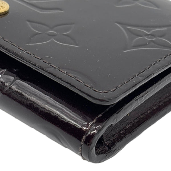 LOUIS VUITTON Monogram Vernis Business Card Holder Amarante
