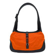 GUCCI Jackie Nylon Hobo Bag Orange 001373