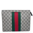 GUCCI Ophidia GG Supreme Canvas Pouch Beige 475316