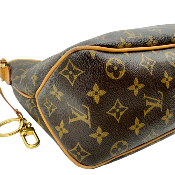LOUIS VUITTON Delightful MM NM Monogram Canvas Hobo Shoulder Bag Brown