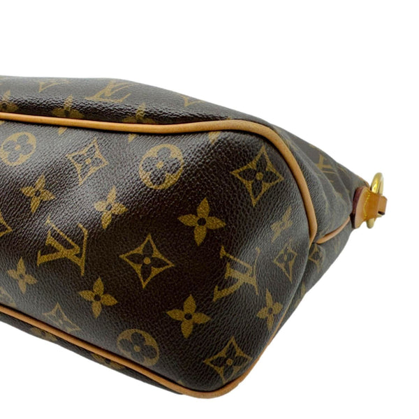 LOUIS VUITTON Delightful MM NM Monogram Canvas Hobo Shoulder Bag Brown
