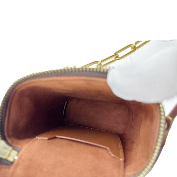 LOUIS VUITTON Legacy Monogram Canvas Phone Box Brown