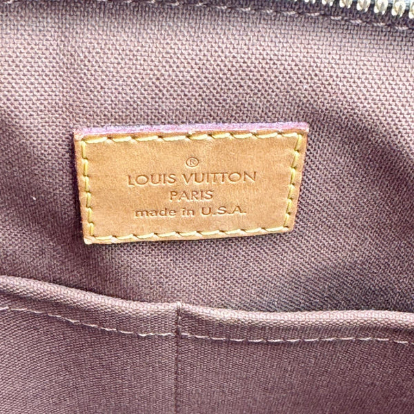 LOUIS VUITTON Tivoli PM Monogram Canvas Satchel Bag Brown