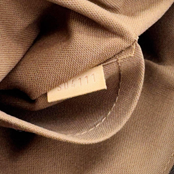 LOUIS VUITTON Tivoli PM Monogram Canvas Satchel Bag Brown