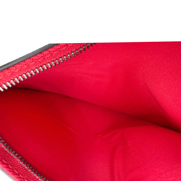 CHRISTIAN LOUBOUTIN Cabata Leather Pouch Black