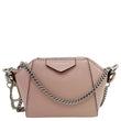 GIVENCHY Antigona Baby Leather Shoulder Bag Pink