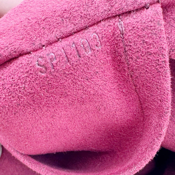 LOUIS VUITTON Speedy 30 Monogram Multicolor Canvas Satchel Bag White