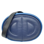 HERMES In The Loop Swift Leather Belt Bag Blue