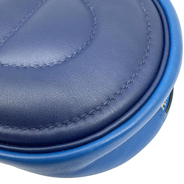 HERMES In The Loop Swift Leather Belt Bag Blue