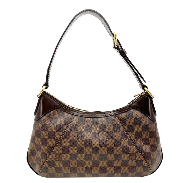 LOUIS VUITTON Thames PM Damier Ebene Shoulder Bag Brown