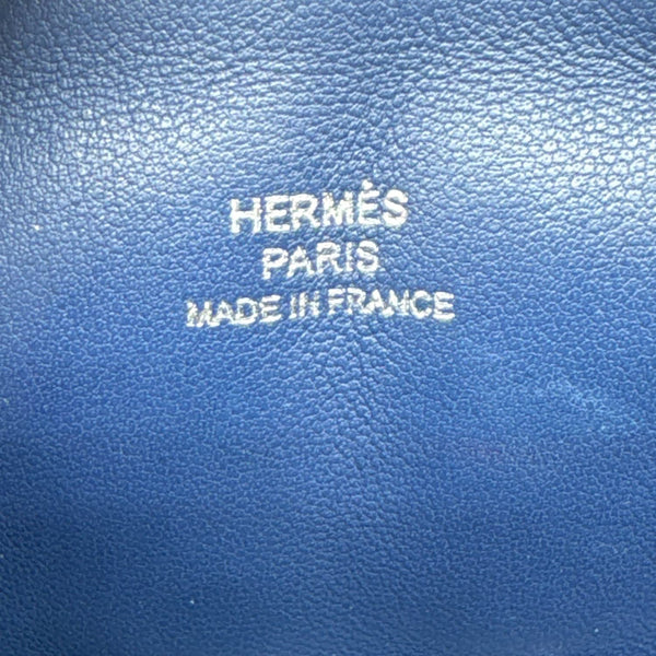 HERMES In The Loop Swift Leather Belt Bag Blue