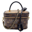 LOUIS VUITTON Vanity PM Monogram Reverse Canvas Shoulder Bag Brown