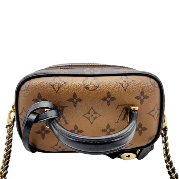 LOUIS VUITTON Vanity PM Monogram Reverse Canvas Shoulder Bag Brown