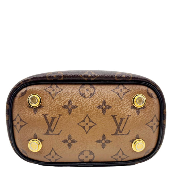LOUIS VUITTON Vanity PM Monogram Reverse Canvas Shoulder Bag Brown