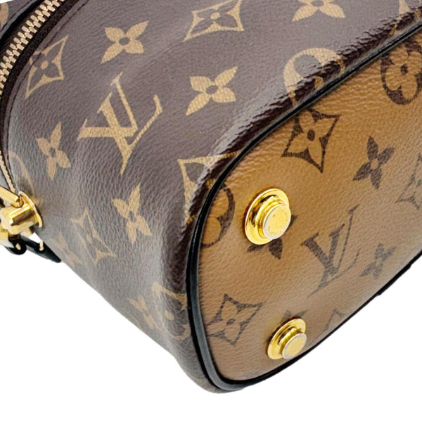 LOUIS VUITTON Vanity PM Monogram Reverse Canvas Shoulder Bag Brown