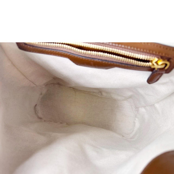 GUCCI Interlocking G Supreme Canvas Backpack Brown 674147