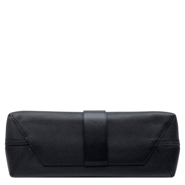 LOUIS VUITTON Very One Handle Monogram Leather Shoulder Bag Black