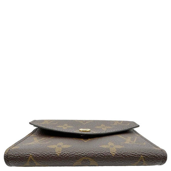 LOUIS VUITTON Victorine Monogram Canvas Wallet Brown