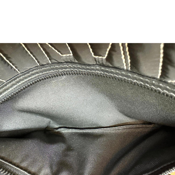 LOUIS VUITTON Snow Discovery PM Nylon Bumbag Black