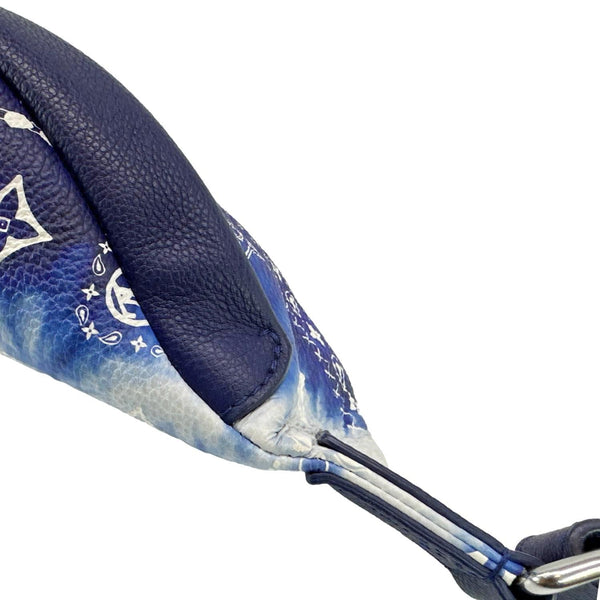LOUIS VUITTON Discovery PM Monogram Bandana Canvas Bumbag Blue
