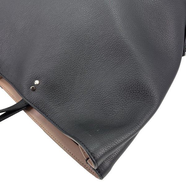 CHLOE Sense Grained Calfskin Leather Tote Bag Black