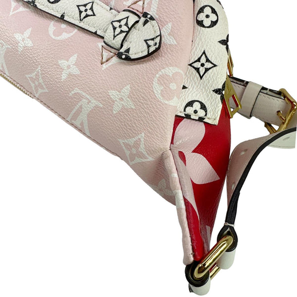LOUIS VUITTON Giant Monogram Canvas Bumbag Rouge