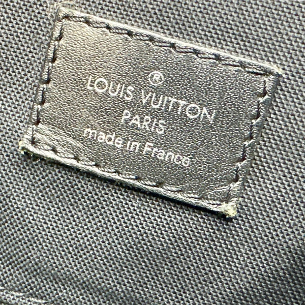 LOUIS VUITTON Christopher Monogram Macassar Canvas Backpack Bag Brown