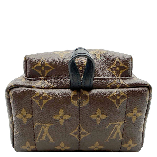 LOUIS VUITTON Palm Spring Mini Monogram Canvas Backpack Brown