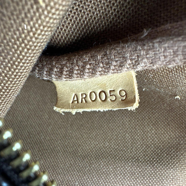 LOUIS VUITTON Pochette Accessoires Monogram Canvas Pouch Brown