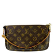 LOUIS VUITTON Pochette Accessoires Monogram Canvas Pouch Brown