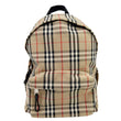 BURBERRY Vintage Check Canvas Backpack Bag Beige