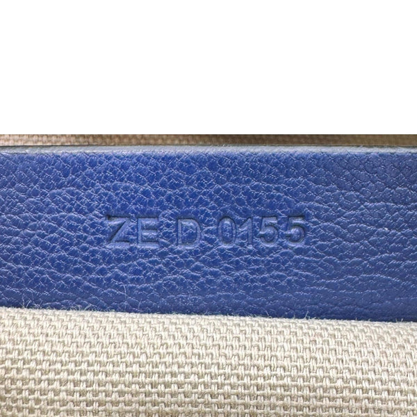 GIVENCHY Antigona Leather Satchel Shoulder Bag Navy Blue