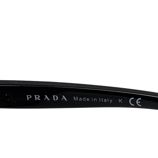 PRADA SPR 08O Acetate Frame Sunglasses Black