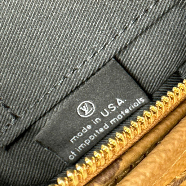LOUIS VUITTON Palm Springs Mini Monogram Reverse Canvas Backpack Bag Brown