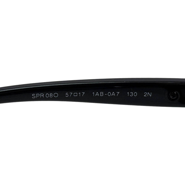 PRADA SPR 08O Acetate Frame Sunglasses Black
