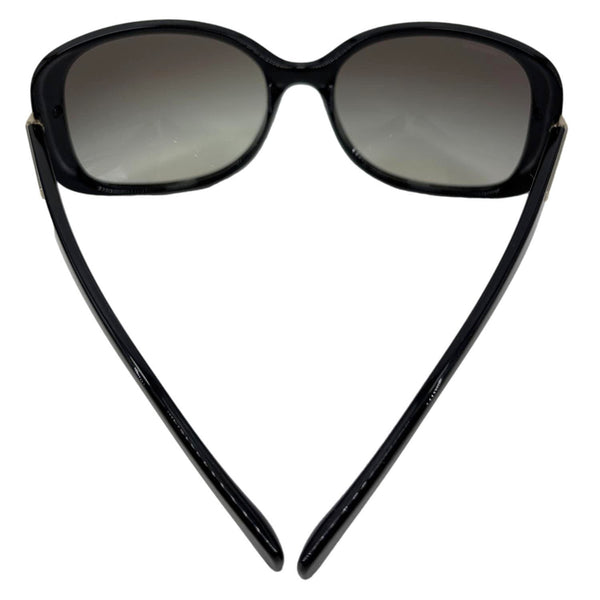 PRADA SPR 08O Acetate Frame Sunglasses Black
