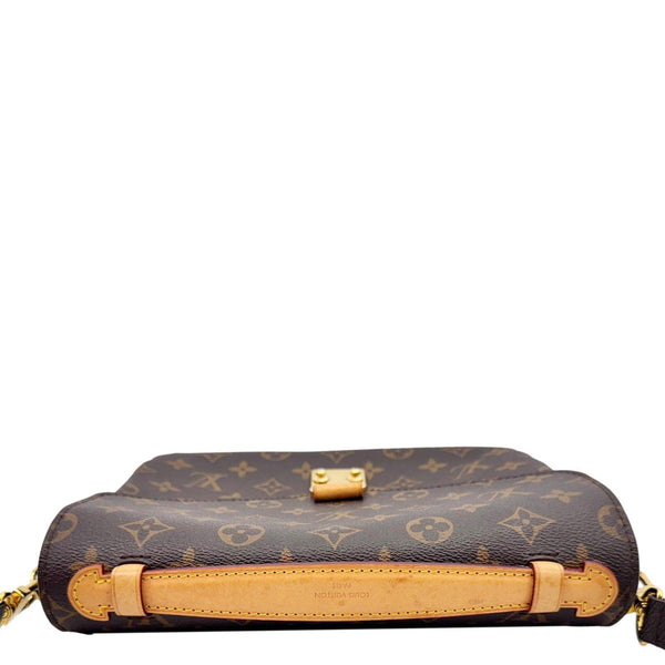 LOUIS VUITTON Metis Pochette Monogram Canvas Crossbody Bag Brown