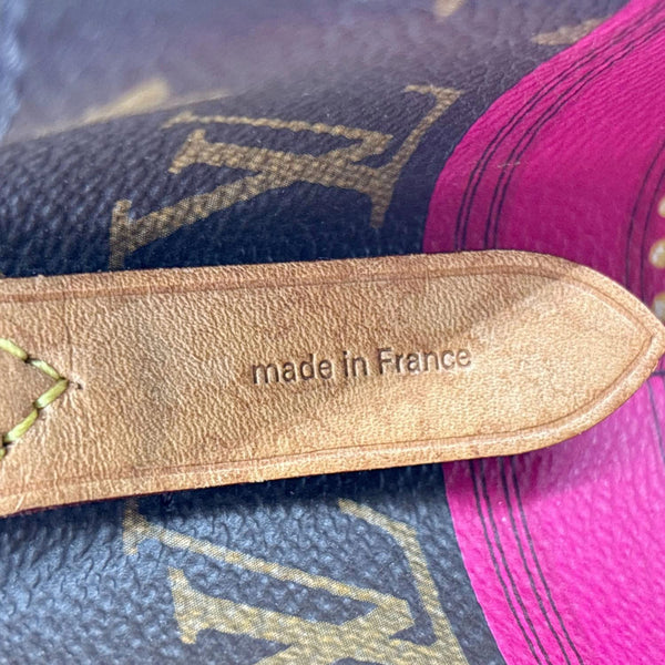 LOUIS VUITTON Neonoe MM Summer Trunks Monogram Canvas Crossbody Bag Brown