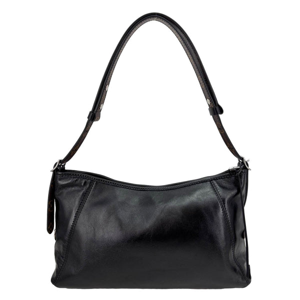 LOUIS VUITTON Carryall Vibe East West Lambskin Leather Shoulder Bag Black
