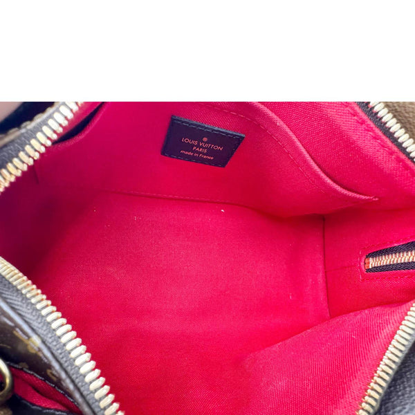 LOUIS VUITTON On-The-Go East West Monogram Canvas Chain 2way Shoulder Bag Brown