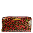LOUIS VUITTON Stephan Sprouse Leopard Print Vernis Wallet Maroon