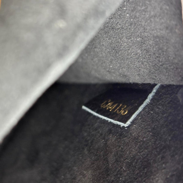 LOUIS VUITTON Victoire Monogram Canvas Chain Shoulder Bag Black