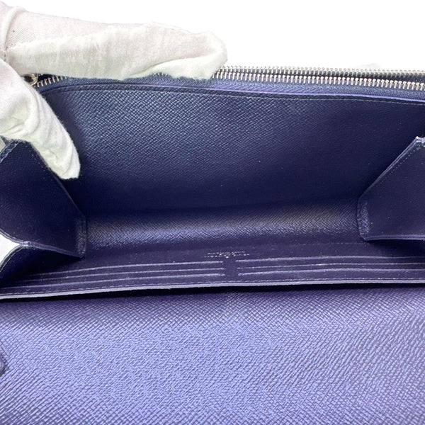 LOUIS VUITTON Twist Sequins Epi Leather Chain Wallet Purple