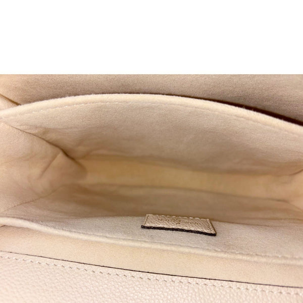 LOUIS VUITTON Metis Pochette Empreinte Leather Crossbody Bag Bicolor
